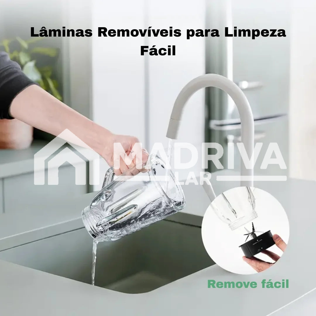 Liquidificador Multiuso Lumax Com 2 Jarras de Vidro + BRINDE: Porta Tempero Vertical 16 Potes - COMPRE 1 LEVE 2