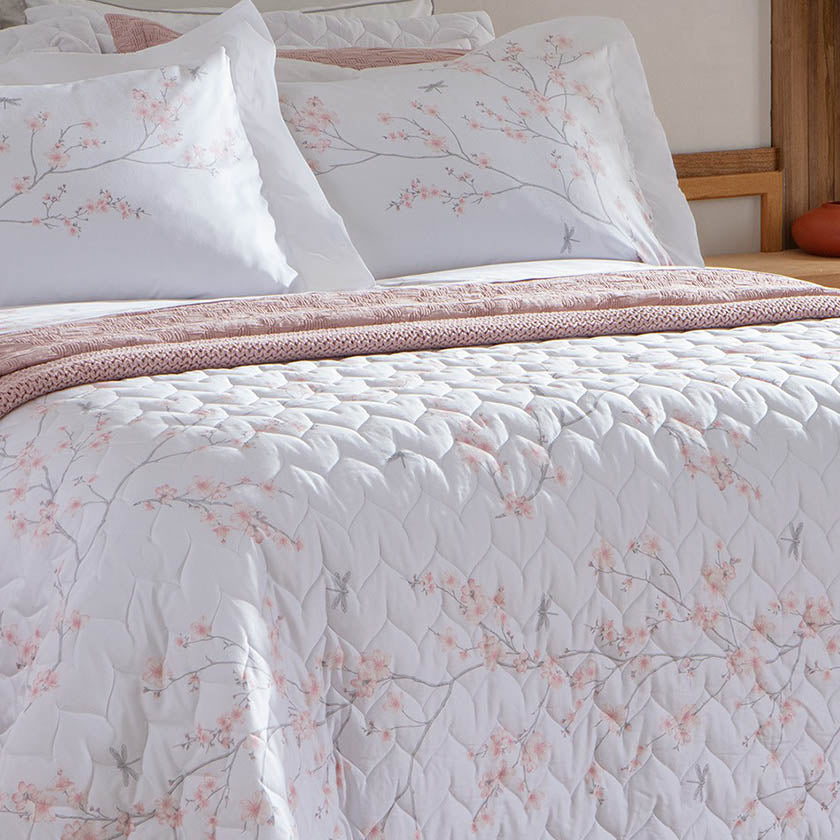 Jogo de Cama Flor de Cerejeira - 6 Peças
